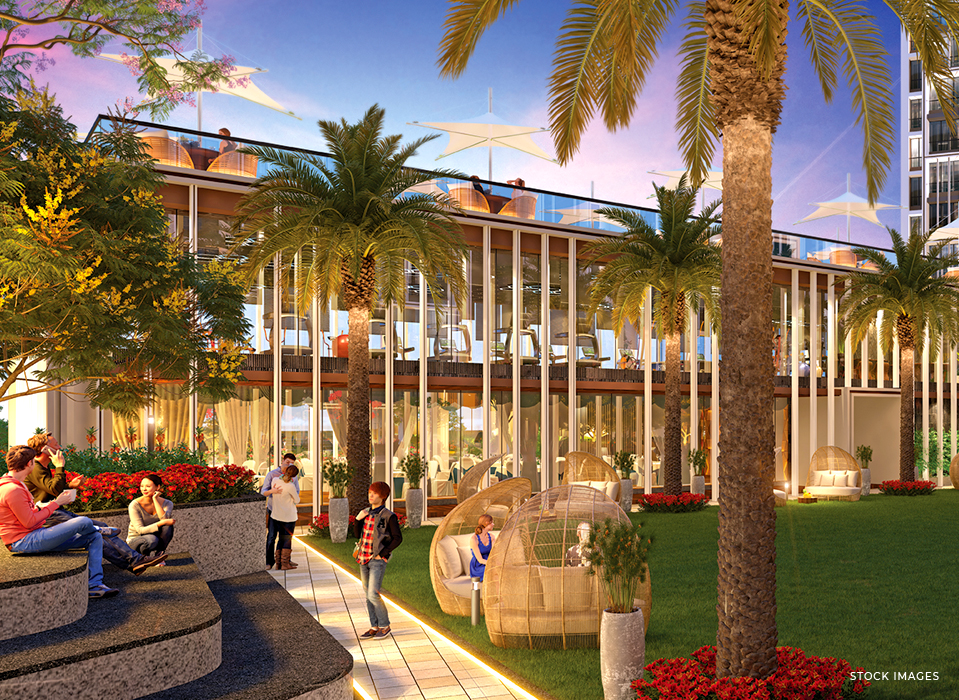 Modern Clubhouse Exterior